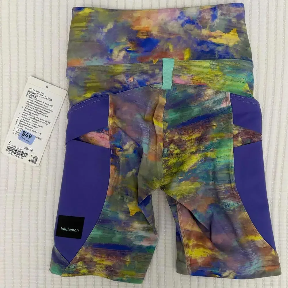 NWT Lululemon Cargo Super-High-Rise Hiking Short 8